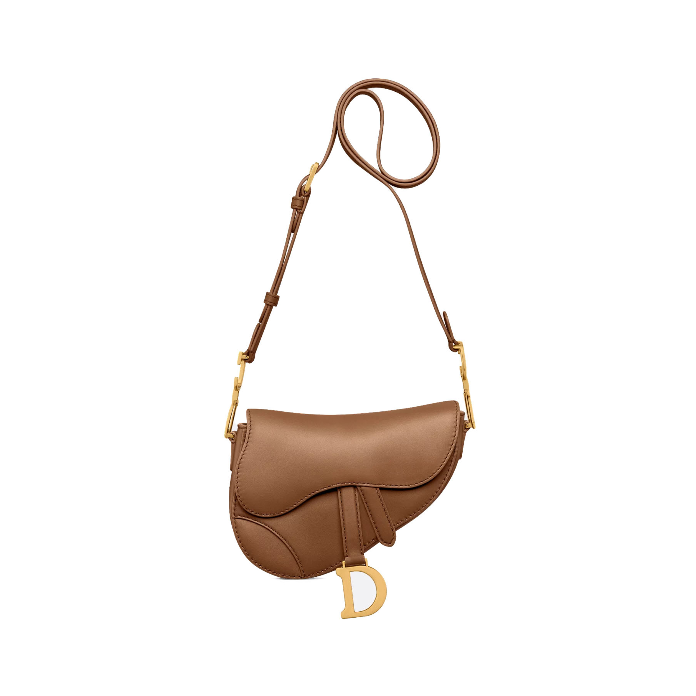 DIOR BOLSA SOFT SADDLE MÍNI COM ALÇA M0465CBUW_M59M (21*18*5cm)